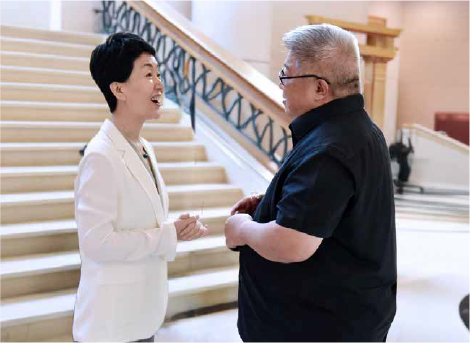 孙海燕女士<p>（中华人民共和国驻新加坡前大使）